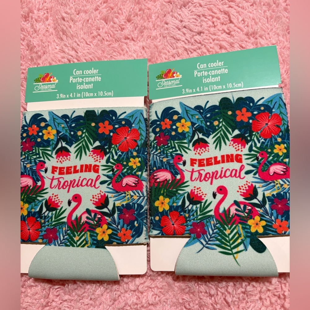 Feeling Tropical Can Cooler Set